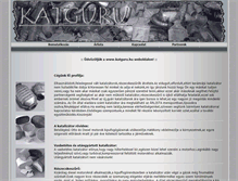 Tablet Screenshot of katguru.hu